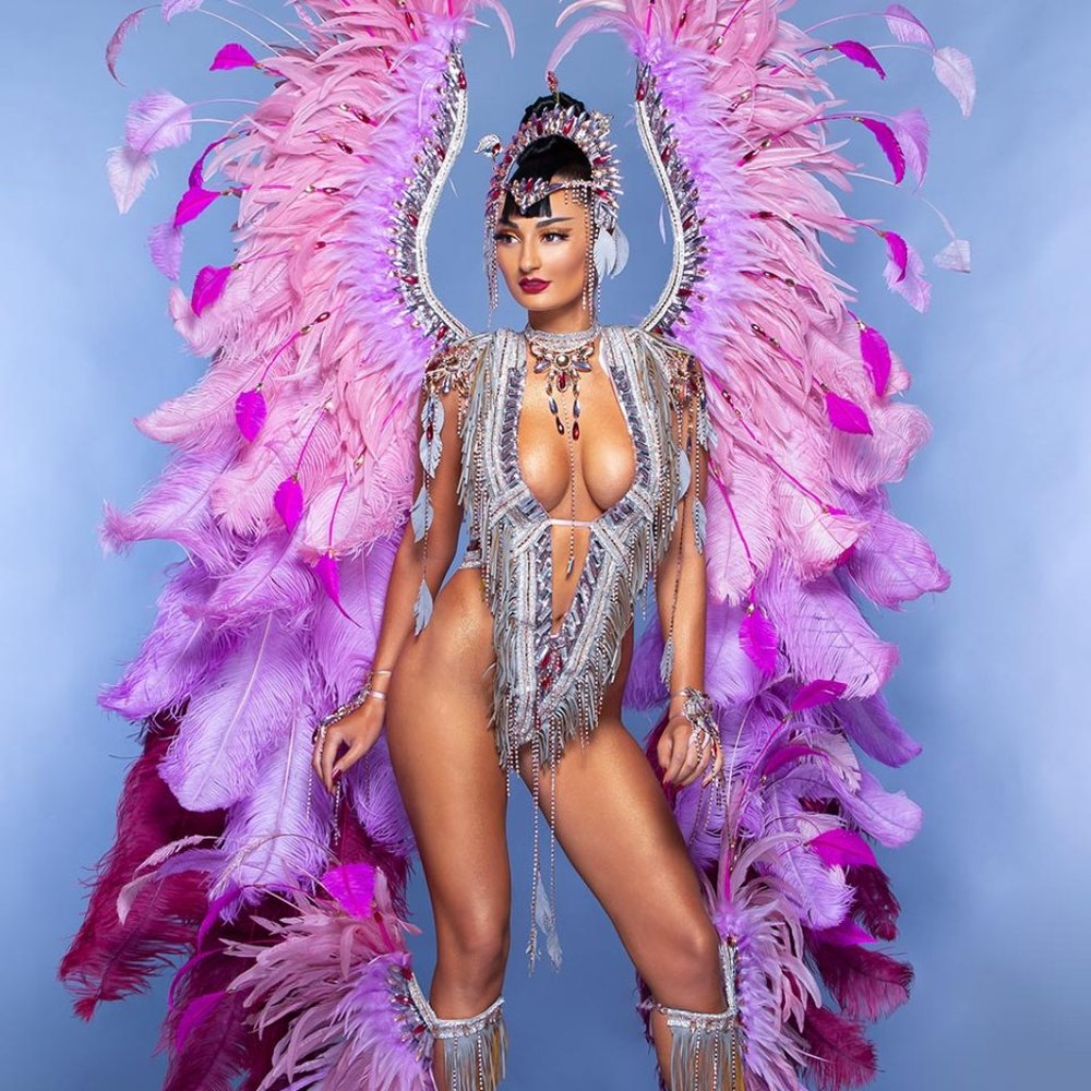 Trinidad Carnival Costume TRIBE 2020 SAKURA Front